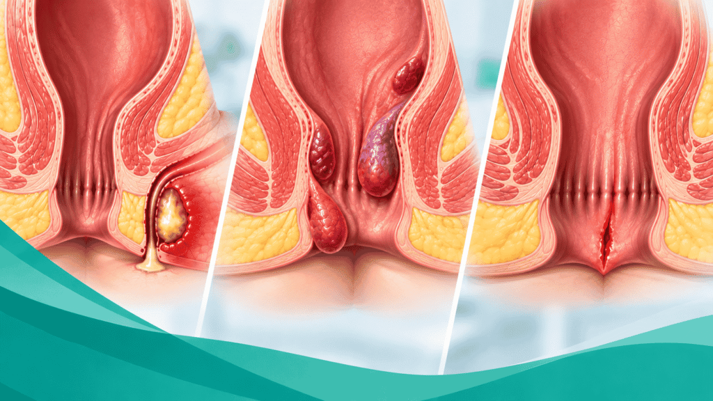 Fistula vs Piles vs Fissure: Symptoms, Causes and Treatment Differences